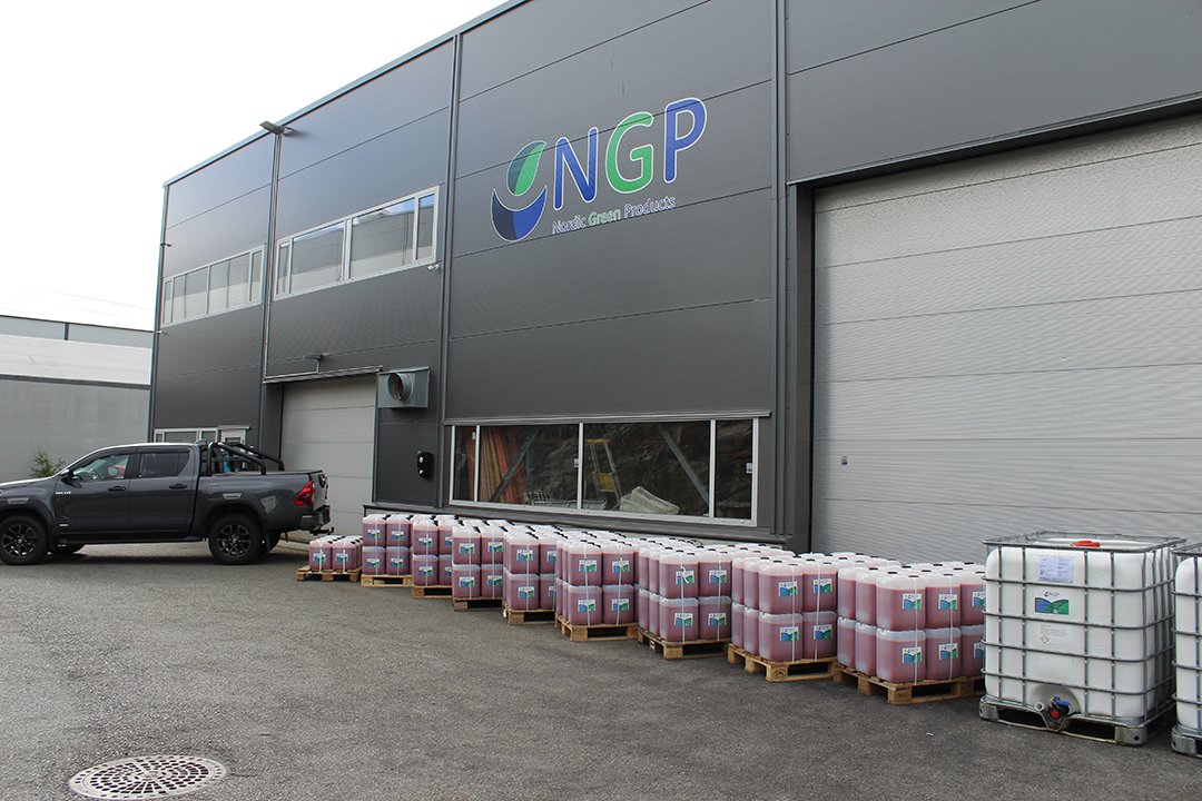 Nordic Green Products main office in Straume, Øygarden