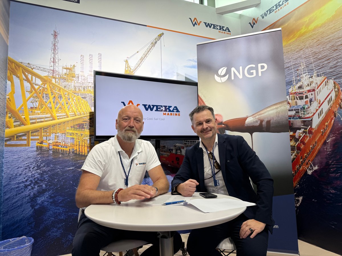 NGP Partner - Weka Marine, Danny Caffa with Atle Falk