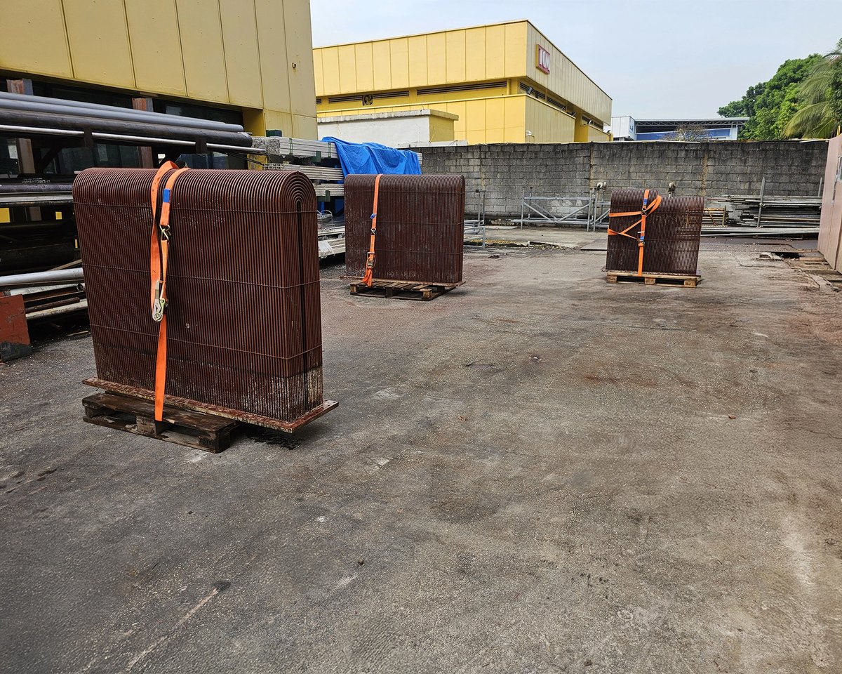 Outside of workshop in Singapore