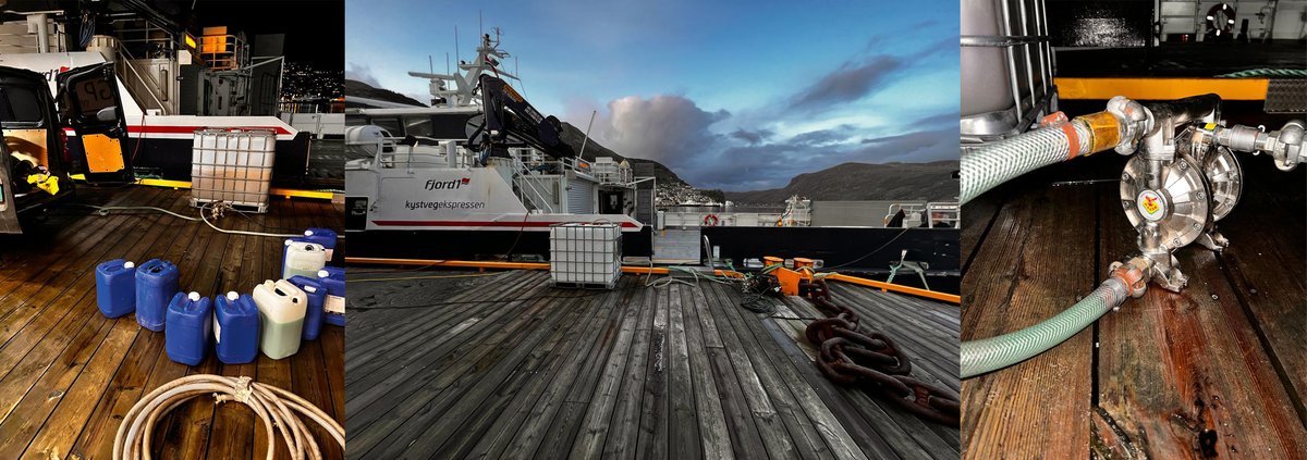 Foam replacement done by NGP on one of the many vessels we have completed in Norway