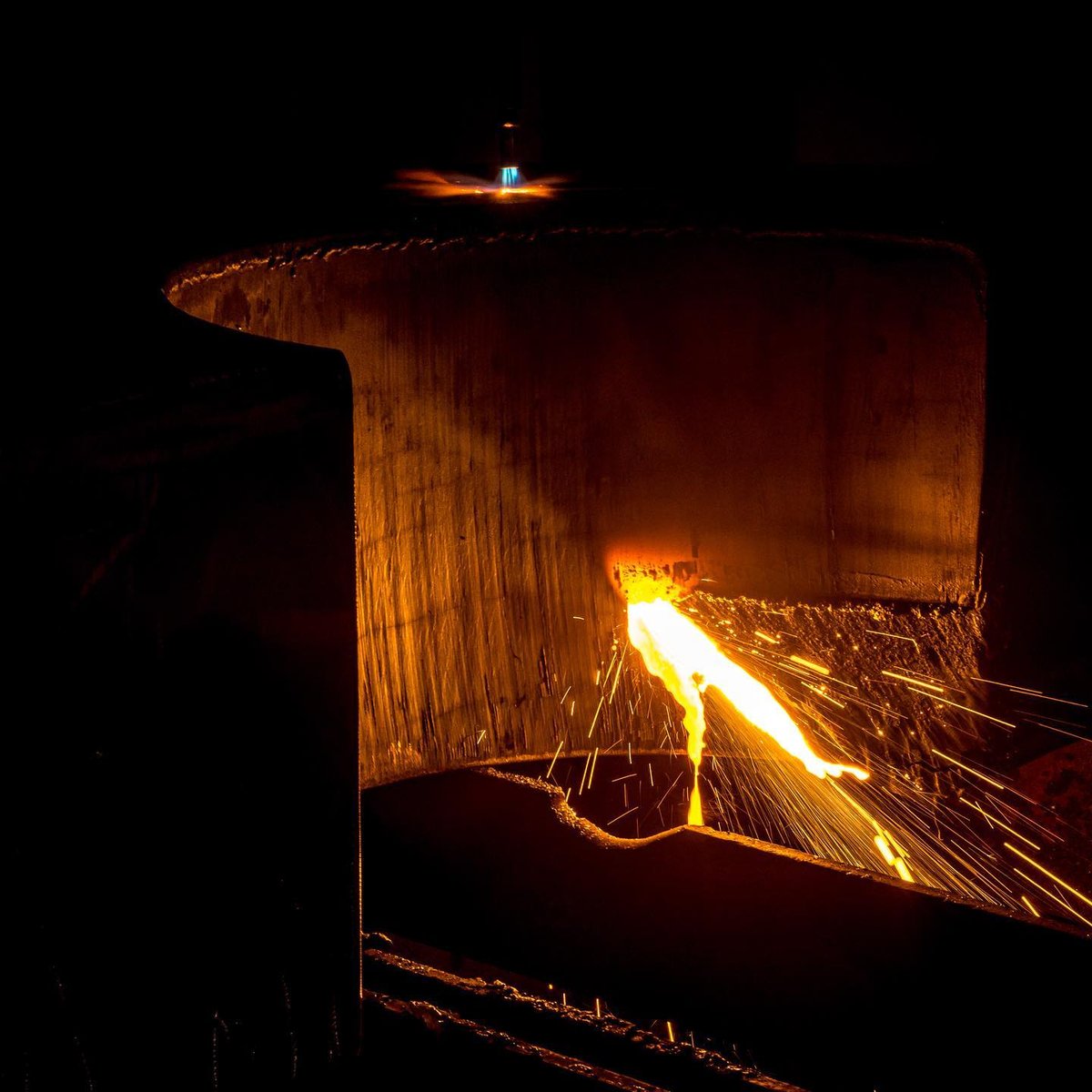 Grotnes Steel - Cutting thick steel