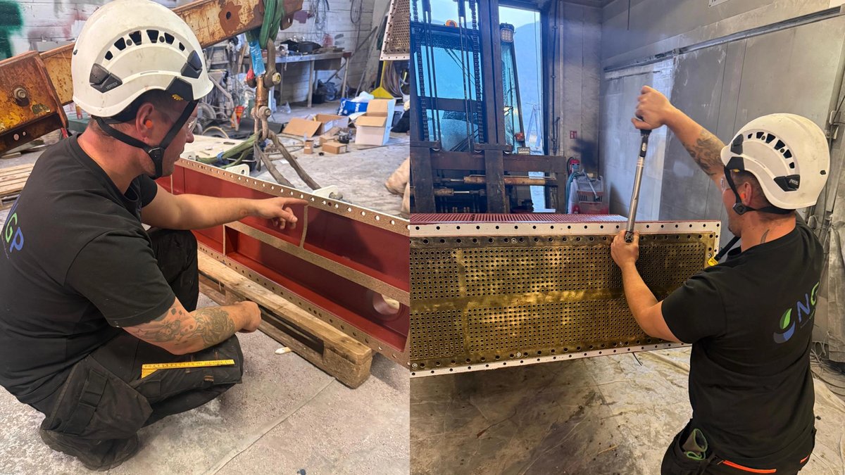 Jo - working on box coolers